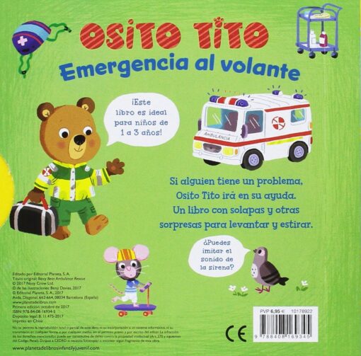 Cuento Osito Tito Emergencia al Volante - Imagen 2