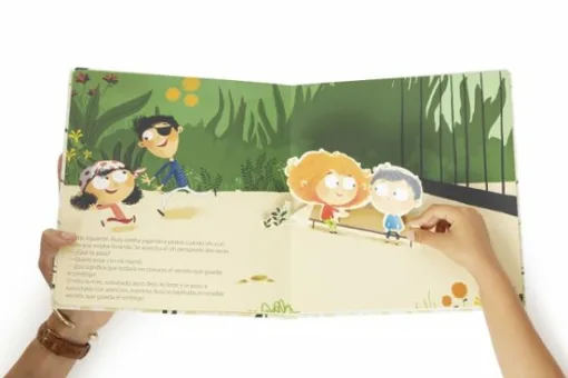 Cuento El Hilo Invisible Pop Up - Imagen 2