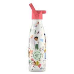 Botella de agua reutilizable para niños - Cool Bottles - Curiosos Exploradores 350ml. 