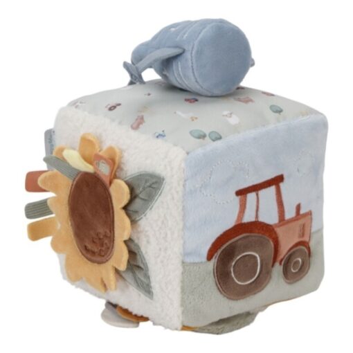 Little Dutch Cubo Blandito de Actividades Pequeña Granja