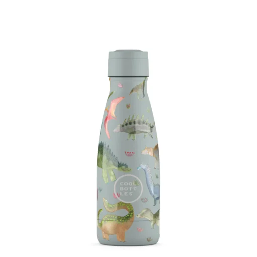 Botella de agua reutilizable para niños - Cool Bottles - Planeta de Dinosaurios 260ml. - Imagen 2