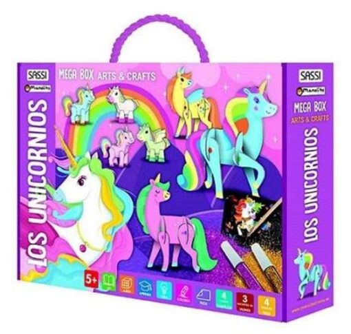 Manolito Books Libro de Actividades Unicornios Mega Box