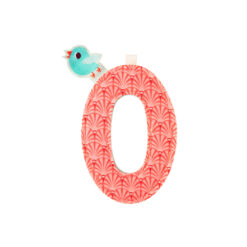 Lilliputiens Letra Decorativa O