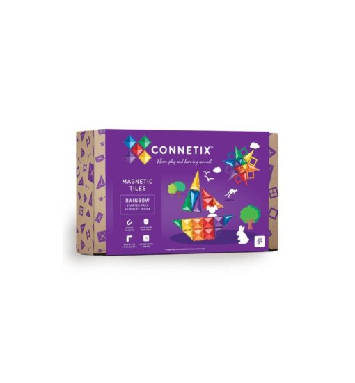 Connetix Rainbow 60 pc Starter Pack