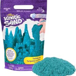 Arena Kinética Kinetic Sand  Turquesa 907gr.