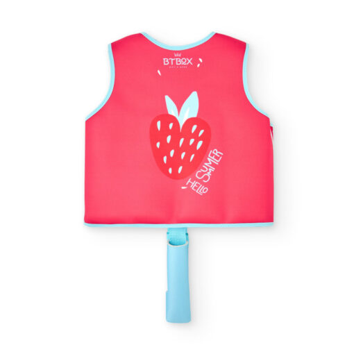 CHALECO DE NATACIÓN BTBOX 2025 Fresas – TALLA M (19–30 KG) - Imagen 3