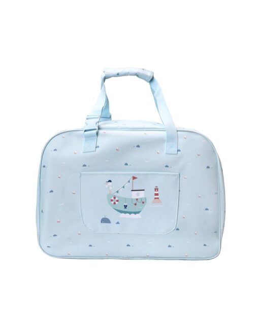 BOLSO DE PLAYA REJILLA Barcos de pesca MONNËKA