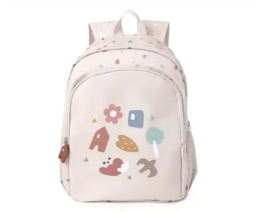 Mochila Mediana Tutete Formas Geométricas 38 cm.