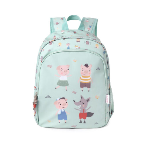 Mochila Mediana Tutete Los 3 Cerditos 38 cm