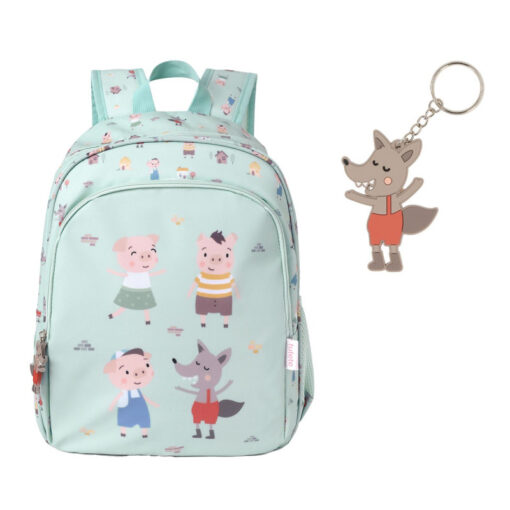 Mochila Mediana Tutete Los 3 Cerditos 38 cm - Imagen 3