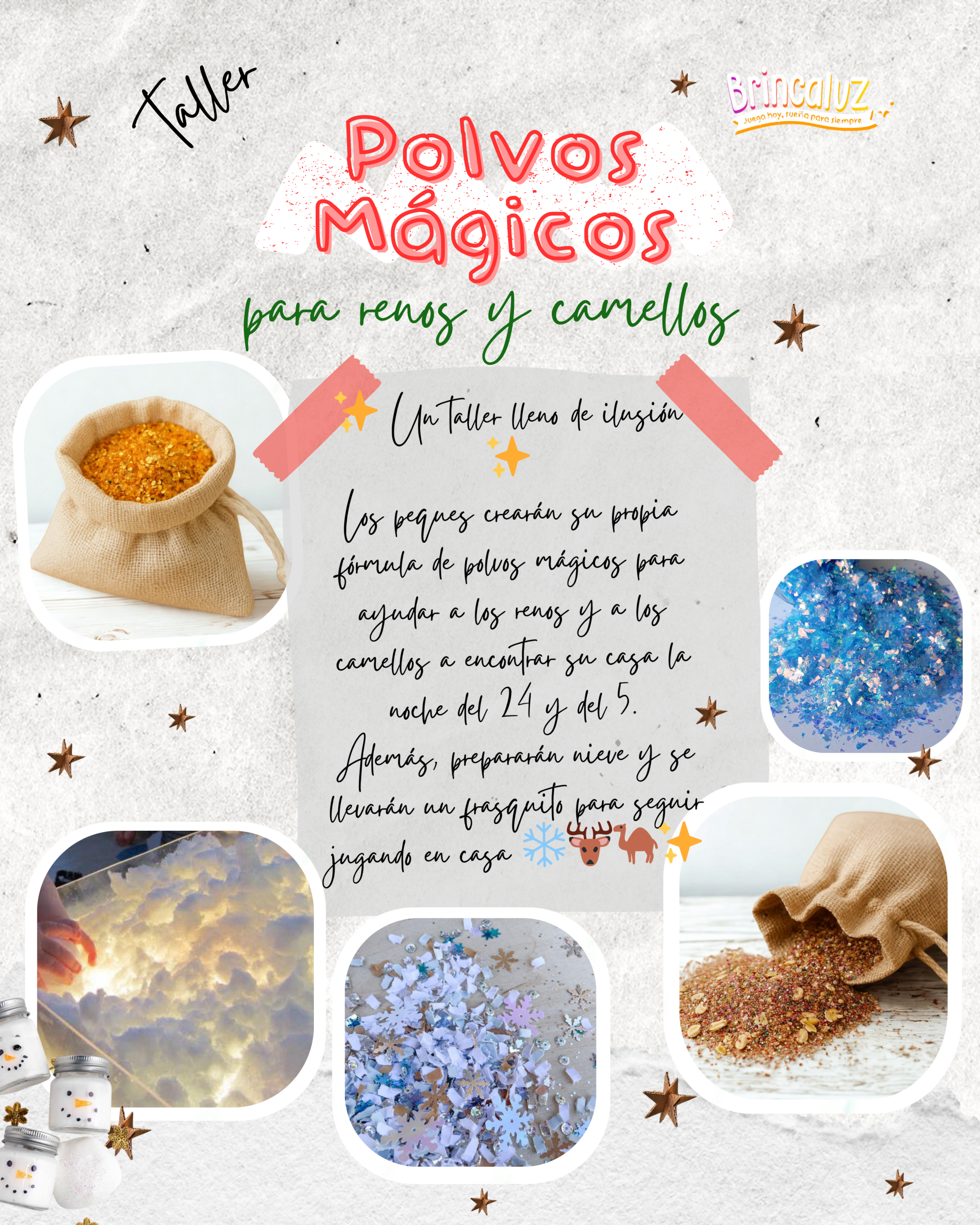 Polvos mágicos para renos y camellos